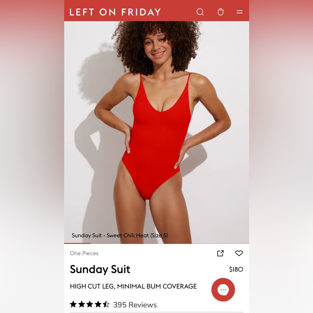 Left on Friday Sunday Suit